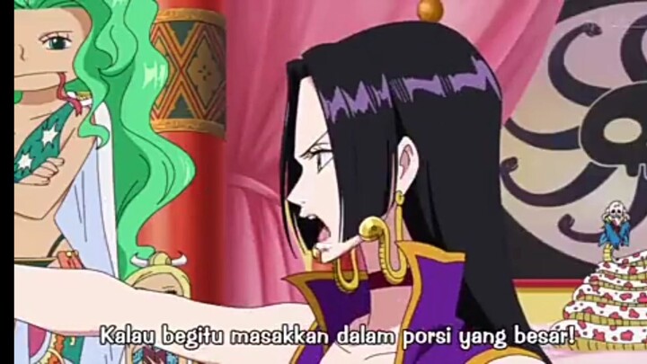 Saat Hanchock Memikirkan Luffy