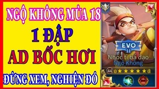 Ngộ Không mùa 18 | Cách chơi, Bảng ngọc và Cách Lên đồ Ngộ Không chuẩn 1 gậy bỏ mạng - HD GAME 76