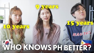 Koreans' Who Knows the Philippines Better Challenge! 🇰🇷🇵🇭 pt.1