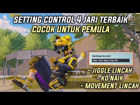 SETTINGAN CONTROL 4 JARI TERBAIK UNTUK PEMULA PUBG MOBILE