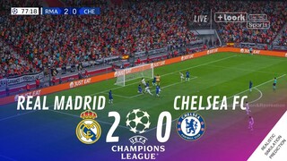 Real Madrid vs Chelsea [2-0] • MATCH HIGHLIGHTS | VideoGame Simulation & Recreation