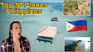 10 Top Places in the PHILIPPINES ( TRAVELERS PARADISE ) / Spanish Reaction!