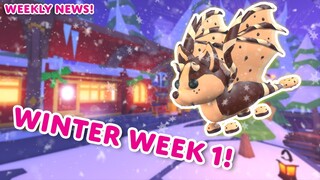 🌨️Winter Is Coming THIS WEEK☃️New FIVE WEEK EVENT! 🧊Minigames! Advent Calendar!⛸️Adopt Me! On Roblox