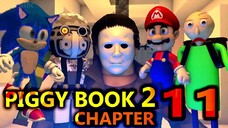 PIGGY BOOK 2 CHAPTER 11 vs SONIC & BALDI! ROBLOX RTX CHALLENGE Minecraft Animation Story 1