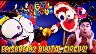 REACTION THE AMAZING DIGITAL CIRCUS! SAATNYA POMNI BANGUN DAN BERPETUALANG DI DUNIA CIRCUS!