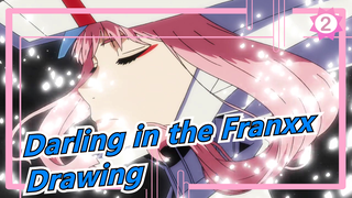 [Darling in the Franxx] Drawing with Mark Pen&Colored Pencil_2