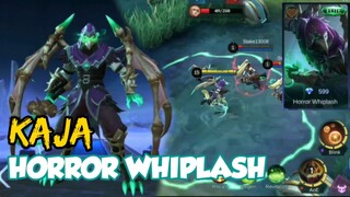 KAJA HORROR WHIPLASH ELITE SKIN | MOBILE LEGENDS