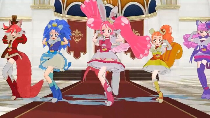 【MMDプリキュア】プリアラでビビデバ