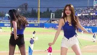 There's still work to do! Lee Ya-young, halftime dance at the lemon ball game
