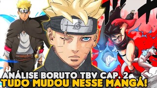 BORUTO MUDOU TUDO NESSE MANGÁ! BORUTO TWO BLUE VORTEX CAP. 2 ANÁLISE + TEORIAS