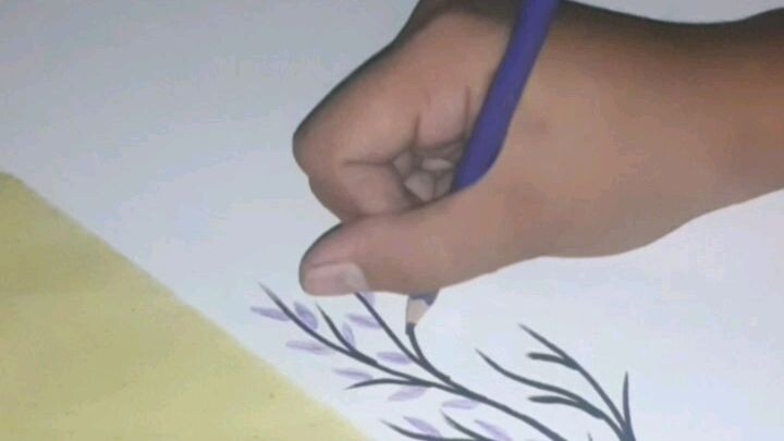 border design tips using color pencil and permanent marker. ^^.