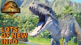 INDOMINUS REX, TYLOSAURUS, SAN DIEGO - Lots of new Jurassic World Evolution 2 Info!