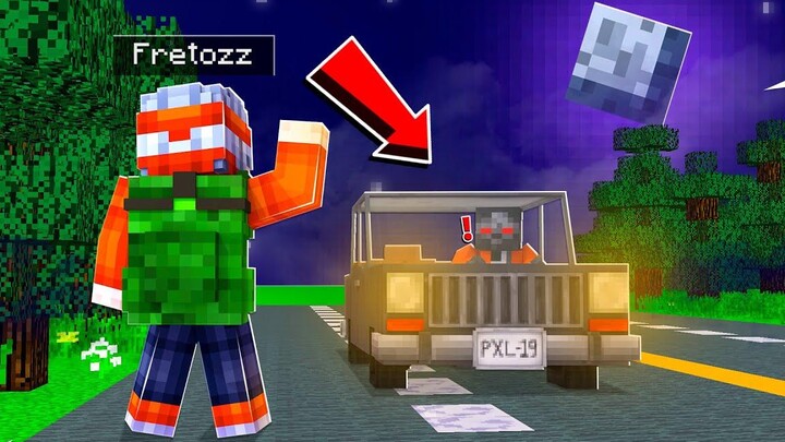 Minecraft หมู่บ้านสยองขวัญ 👻 ตอน ห้ามขึ้นรถกับคนแปลกหน้า !!