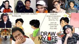 Reaksi Gamer Menonton Masa Lalunya Semasa Kecil Di Draw My Life Indonesia | Draw My Life Indonesia