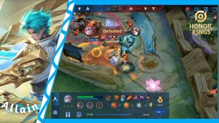 Replay Gameplay King Allain Honor Of Kings