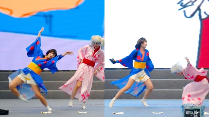 Gintama membantuku keluar dari keluarga normal! Terdapat latar panggung yang sangat indah () Rekaman