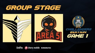 Just ML Cup Challenger's Edition ArkAngel vs NXP Area51 Game 1 (BO3) | Just ML Mobile Legends