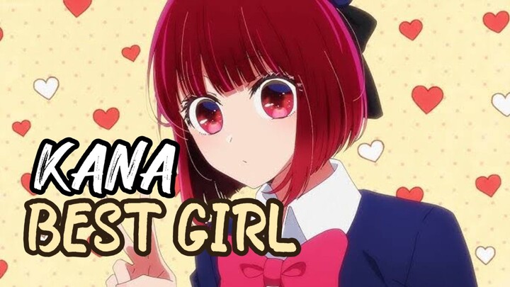 KANA ADALAH WANITA TERBAIK DI ANIME OSHI NO KO ‼️