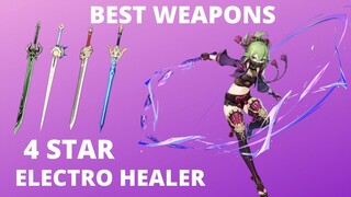 BEST WEAPONS FOR KUKI SHINOBU | Genshin Impact |