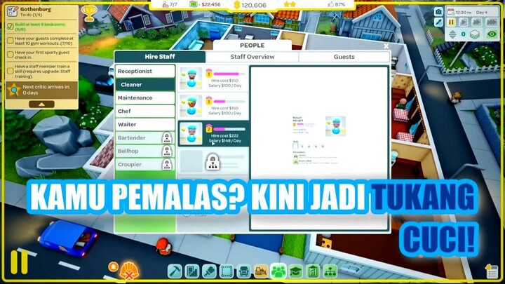 😂 KAMU PEMALAS? KINI JADI TUKANG CUCI LAUNDRY!