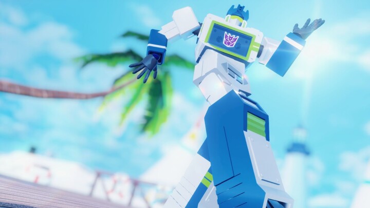 【TF MMD】"The record keeps spinning, and the melody never stops." - Don't Worry【SG Sound Wave】