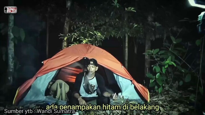 TEROR SOSOK BAYANGAN KUNTILANAK HITAM