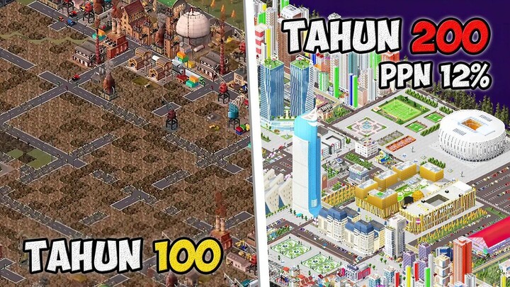 Aku Membangun Kota Selama 200 Tahun di TheoTown, dengan PPN 12%