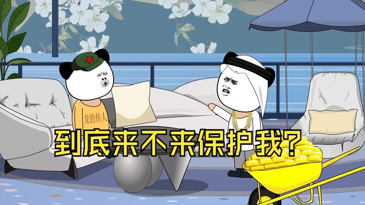 到底来不来保护我？