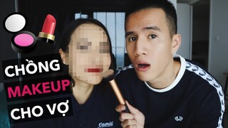 Chồng mình makeup cho vợ