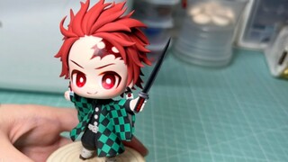 "Wakarin Clay" Kimetsu no Yaiba, Kamado Tanjiro, 2 kepala versi Q