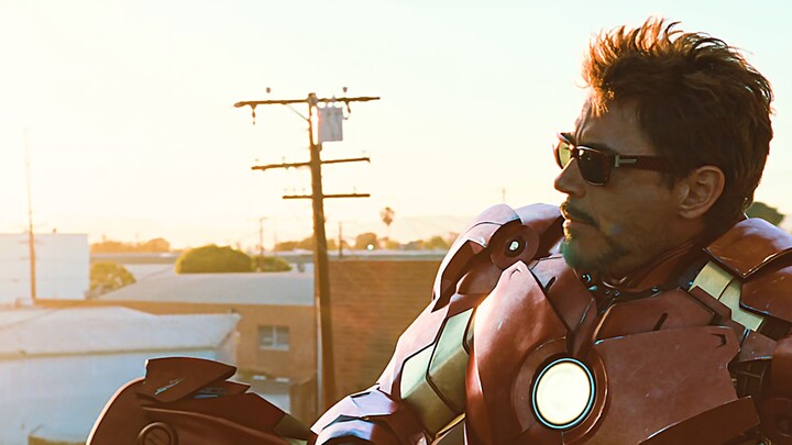 أي شخص يحب الرجل الحديدي يجب أن يدفعه إلى هذا! ! ! #LegendsNeverDie #IronManMixedCut #4k