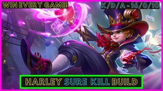 HARLEY BEST BUILD 2021 | HARLEY GAMEPLAY 2021 | HARLEY BEST BUILD AND EMBLEM 2021