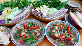 MẮM CHƯNG RAU DỪA • Mắm CÁ MÈ Chưng Thịt Ngày HẠ NÊU | MTQH