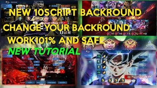 NEW 10 SCRIPT BACKROUND TUTORIAL | MOBILE LEGENDS