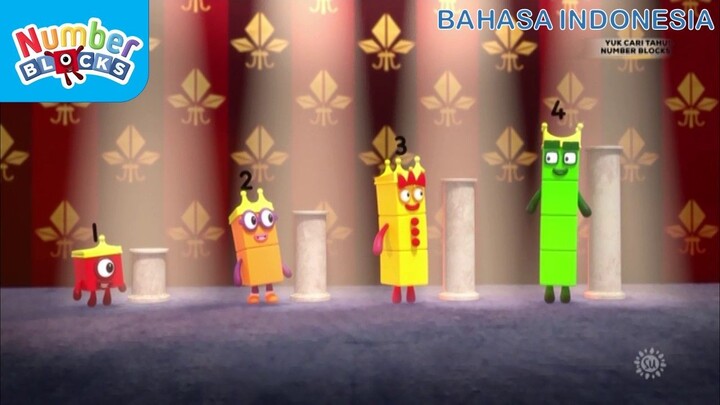 Kastil Balok Angka [S2E14] | Numberblocks (Bahasa Indonesia)