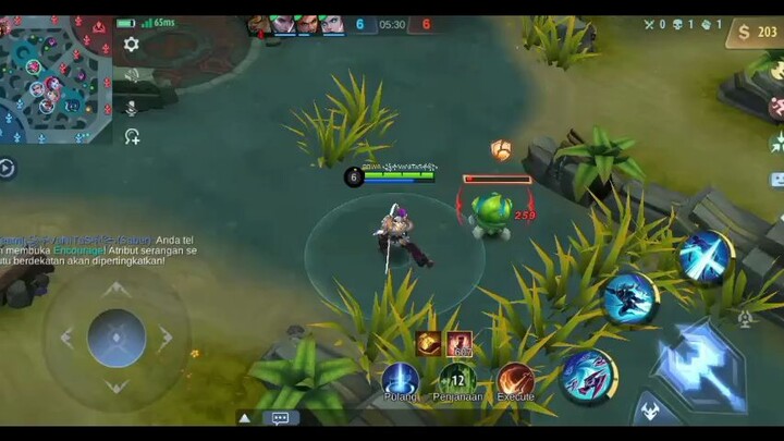 NEW META SABER ROAM.😏ONE HIT DIE..