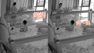 7个月宝宝突然叫妈妈，妈妈激动到语无伦次，随后一幕太暖心！
