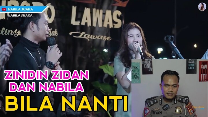 POLISI REACTION ZINIDIN ZIDAN FEAT NABILA DAN FADLY NYONK || BILA NANTI