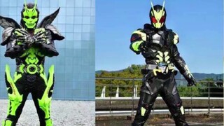 Apakah Raja Waktu datang untuk menganiaya para ksatria muda? Versi teatrikal Kamen Rider 01 dan Kame