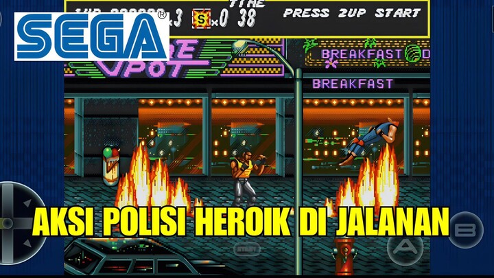 Kenangan Jalanan Aksi Polisi Di Era 90an | Streets of Rage Classic