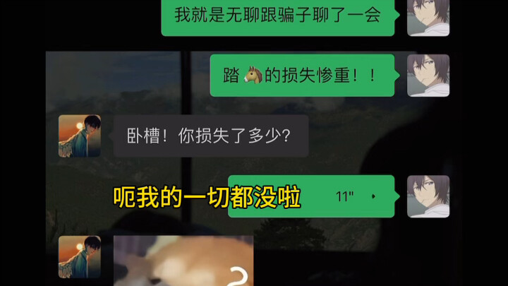 “网恋”损失惨重……