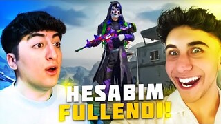 CARL PUBG HESABIMI FULLEDİ ! İLK MAÇTAN DELİRDİM - Pubg Mobile