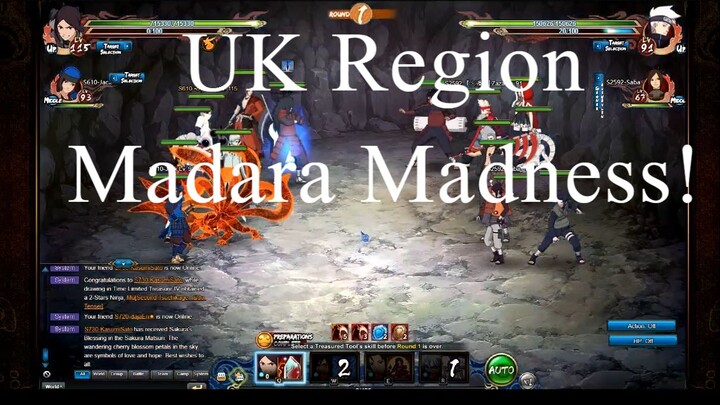 Naruto Online UK Cluster Fun!!!