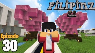 FilipinzSMP S3 #30 : SAKURA TREE (Filipino Minecraft SMP)