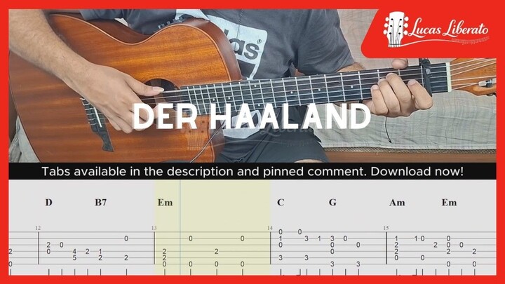 Dschinghis Khan - Moskau (Der Haaland) | Fingerstyle Guitar | Free Tabs + Chords