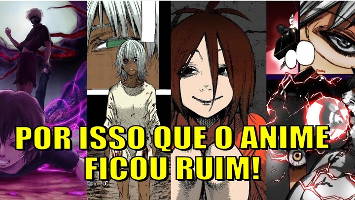 TOKYO GHOUL: 5 MOMENTOS DO MANGÁ INJUSTAMENTE CORTADOS NO ANIME