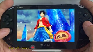 One piece unlimited world red chơi trên Ps Vita 2k-Máy chơi games cầm tay Ps Vita 2k Sony