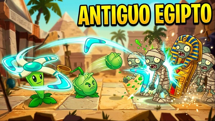 Plants Vs Zombies 2 adventures android antiguo egipto 1/3