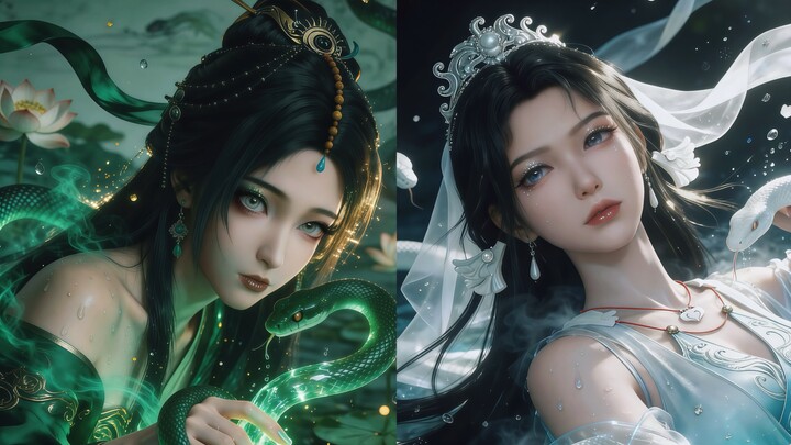 ความหลงใหลของนักบุญหญิงผู้ชั่วร้าย: งูเขียว-งูขาวคู่หยกในตำนาน “จอมยุทธ์เซียนโลกีย์”