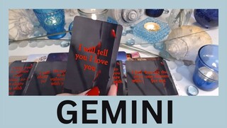 GEMINI ♊💖I WILL TELL YOU I LOVE YOU😮THESE INITIALS ARE THINKING OF YOU💖GEMINI LOVE TAROT💝